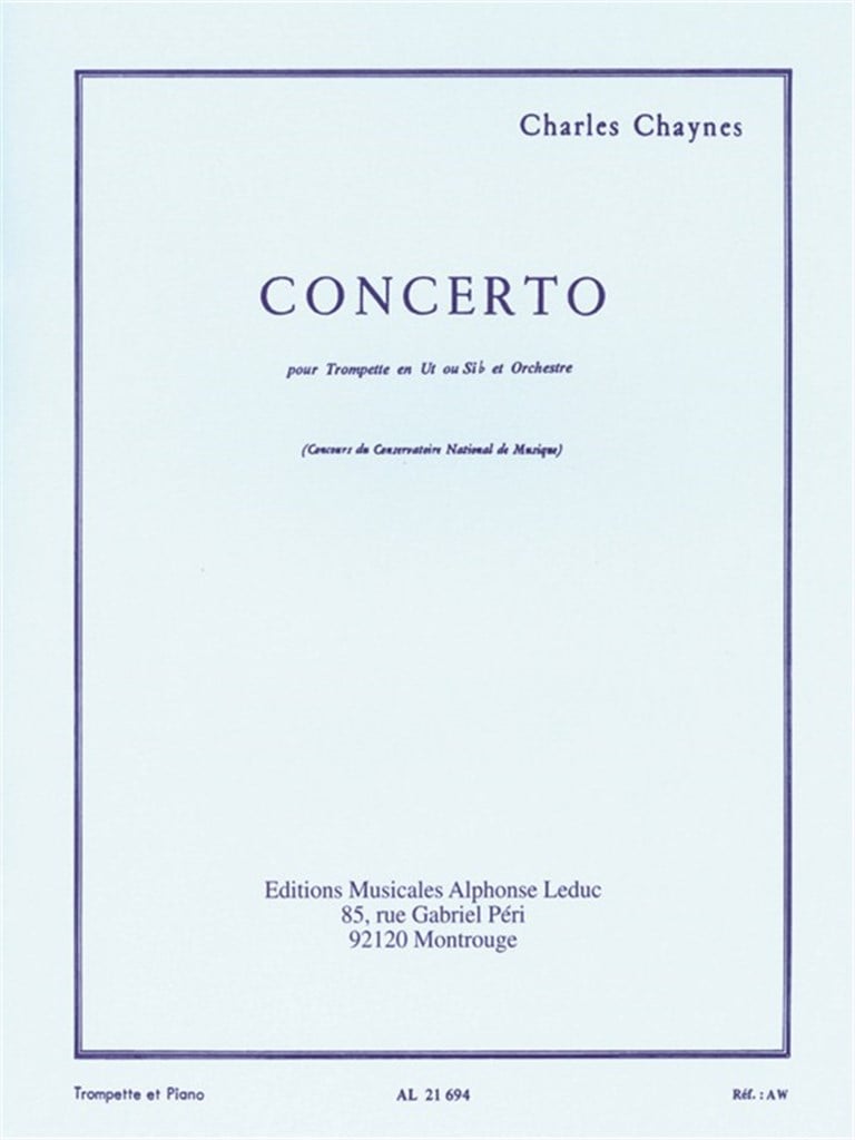 Concerto -Tromp.Et Orchestre